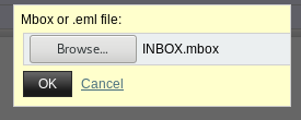 Select MBOX File Select MBOX File